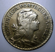 A.238 PORTUGALIA 1 ESCUDO 1927 foto