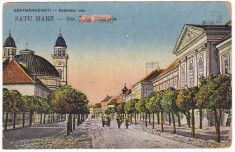 Romania, Szatmarnemeti, Satu Mare, cp. 1919, circulata 1950: Str. I.Frimu foto