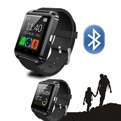 Smartwatch Ceas Inteligent U8 NOU la CUTIE, Negru, Bluetooth, Compatibil Android foto