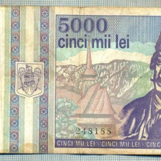 A1499 BANCNOTA-ROMANIA- 5000 LEI-1993-SERIA 0002-AVRAM IANCU-starea care se vede