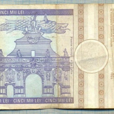 A1486 BANCNOTA-ROMANIA- 5000 LEI-1993-SERIA 0011-AVRAM IANCU-starea care se vede