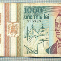 A1459 BANCNOTA-ROMANIA-1000 LEI-1993 -SERIA 0030 -EMINESCU -starea care se vede