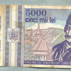 A1482 BANCNOTA-ROMANIA- 5000 LEI-1993-SERIA 0011-AVRAM IANCU-starea care se vede