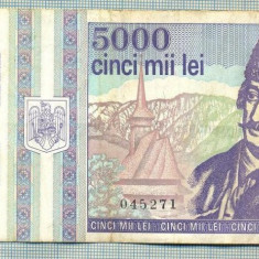 A1476 BANCNOTA-ROMANIA- 5000 LEI-1993-SERIA 0020-AVRAM IANCU-starea care se vede