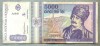 A1480 BANCNOTA-ROMANIA- 5000 LEI-1993-SERIA 0019-AVRAM IANCU-starea care se vede