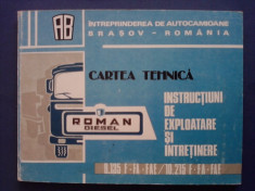 Carte tehnica Autocamioane Roman Brasov / C45P foto