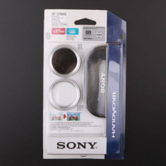 Sony VF-37NKB Set 2 filtre, neutral density si protectie, diametru 37mm foto