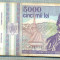 A1498 BANCNOTA-ROMANIA- 5000 LEI-1993-SERIA 0017-AVRAM IANCU-starea care se vede