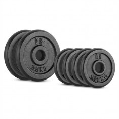 CAPITAL SPORTS IPB 10 KG, Set de greuta?i, 4 x 1,25 kg + 2 x 2,50 kg, 30 mm foto