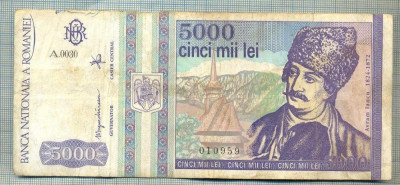 A1477 BANCNOTA-ROMANIA- 5000 LEI-1993-SERIA 0030-AVRAM IANCU-starea care se vede foto