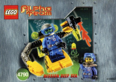 LEGO 4790 Alpha Team Robot Diver foto