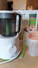 Aparat de gatit cu aburi si blender Philips Avent foto