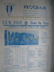 Chimia Rm. Valcea - FCM Galati (26 octombrie 1980) foto