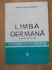 LIMBA GERMANA- manual pentru anul II- CALUGARITA, DANCIU foto