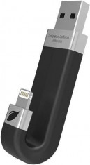 Leef Leef Memorie USB Leef iBridge pentru dispozitive iOS, conector Lightning, 32GB, negru foto