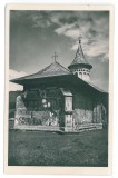 845 - VORONET, Bucovina, Suceava, Monastery - old postcard, real PHOTO - unused, Necirculata, Fotografie