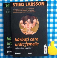 Barbati care urasc femeile Stieg Larsson vol 1 + 2 foto