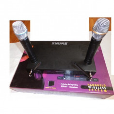 Set microfoane profesionale wireless Shure Beta87 cu receiver foto