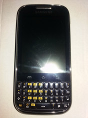 Telefon Samsung Galaxy Chat(gt-b5330)+incarcator/foarte intretinut foto