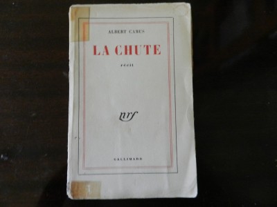 Albert Camus - La Chute - princeps Gallimard foto