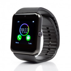 Smartwatch compatibil android ?i IOS, cu slot sim ?i microSD, camera, mesaje foto