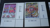 NATIUNILE UNITE GENEVA 1983 &ndash; DREPTURILE OMULUI, serie nestampilata, A28, Nestampilat