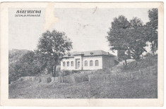 #1949- Romania, Baile Vulcana, carte postala circulata: 1930: Scoala Primara foto