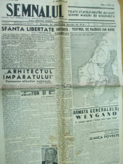 Semnalul 19 aprilie 1940 Dobrescu Maniu Mihalache straja tarii Panait Istrati foto