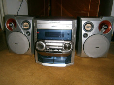 Mini-sistem audio,PHILIPS,model FW M399,mp3-cd! foto