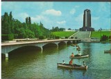 CPI (B7659) CARTE POSTALA - BUCURESTI. PARCUL LIBERTATII, BARCA, BARCI, Circulata, Fotografie