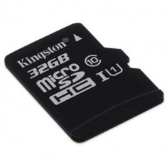 Card memorie Kingston 32GB microSDHC clasa 10 cu adaptor foto