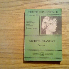NICHITA STANESCU - Poezii - Antologie: Stefania Mincu - Albatros, 1987, 203 p.