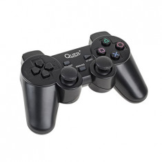 MANETA PS3 SI PC WIRELESS DUAL SHOCK CU VIBRATII QUER foto