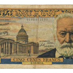 FRANTA 500 FRANCS FRANCI 1957 F