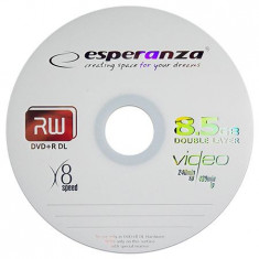 DVD+R DOUBLE LAYER 8.5GB 8X SLIM ESPERANZA foto