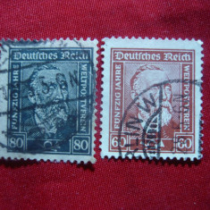 Serie Fr.von Stephan 1924 Germania ,2 val.stamp.