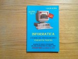 INFORMATICA (Tehnici de Programare) VARIANTA PASCAL - Cl. X - Tudor Sorin - 2000, Alta editura, Clasa 10