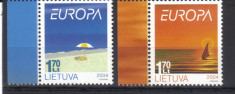 LITUANIA 2004, Europa CEPT, Vacanta, MNH, serie neuzata foto