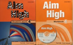 AIM HIGH 4 STUDENT&amp;#039;S BOOK + WORKBOOK foto