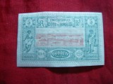Timbru 5 cent 1894 verde Cote de Somalis-Djibouti Colonie Franceza ,sarniera
