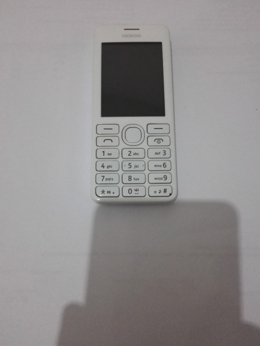 Nokia 206 impecabil pe alb / stare foarte buna / functioneaza in digi