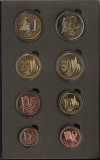 VATICAN 1,2,5,10,20,50 EUROCENT 1,2 EURO 2005 SPECIMEN TRIAL PROBE UNC, Europa, Cupru-Nichel