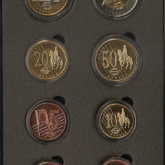 VATICAN 1,2,5,10,20,50 EUROCENT 1,2 EURO 2005 SPECIMEN TRIAL PROBE UNC