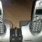 SET 2 telefoane wireless, Panasonic, cu incarcatoare si acumulatori