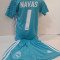 Echipamente portar copii Real Madrid Navas set fotbal marimea 104-116