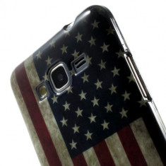 Husa Samsung Galaxy Grand Prime - Gel TPU USA Flag foto
