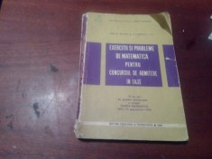EXERCITII SI PROBLEME DE MATEMATICA PT CONCURSUL DE ADMITERE IN LICEE - I. Musat