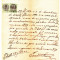 Document fiscal superb limba romana,10+3 Krajczar,1870,Targu Lapus Maramures 3