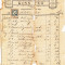 Document fiscal KOLOZSVAR CLUJ factura 1893 timbre 1+10+3 krajczar