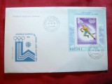 Plic FDC - Colita- Jocurile Olimpice iarna Lake Placid 1980